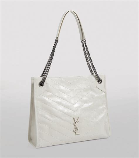 ysl niki bag white